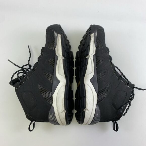 Keen Utility San Antonio Mid Aluminum Toe Work Boot 1018647 Black Silver Men 9EE - Picture 10 of 16